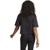 image:imageadidas Womens Essentials Big Logo Boyfriend TShirtBlackWhite
