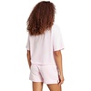 image:imageadidas Womens Essentials Big Logo Boyfriend TShirtClear PinkWhite