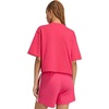 image:imageadidas Womens Essentials Big Logo Boyfriend TShirtPower PinkEnergy Pink