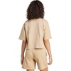 image:imageadidas Womens Essentials Big Logo Boyfriend TShirtWarm SandstoneBrown Desert