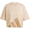 image:imageadidas Womens Essentials Big Logo Boyfriend TShirtWarm SandstoneBrown Desert