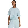 image:imageadidas Womens Essentials Big Logo Boyfriend TShirtWonder SageGreen Earth