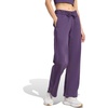 image:imageadidas Womens Essentials Small Logo FeelCozy Open Hem PantsAurora PlumBlack