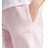 image:imageadidas Womens Essentials Small Logo FeelCozy Open Hem PantsClear PinkWhite