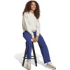 image:imageadidas Womens Essentials Small Logo FeelCozy Open Hem PantsDark BlueWhite