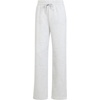 image:imageadidas Womens Essentials Small Logo FeelCozy Open Hem PantsLight Grey HeatherWhite