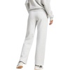 image:imageadidas Womens Essentials Small Logo FeelCozy Open Hem PantsLight Grey HeatherWhite