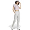 image:imageadidas Womens Essentials Small Logo FeelCozy Open Hem PantsMedium Grey Heather