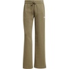 image:imageadidas Womens Essentials Small Logo FeelCozy Open Hem PantsOlive StrataWhite