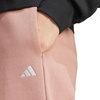 image:imageadidas Womens Essentials Small Logo FeelCozy Open Hem PantsWarm ClayWhite