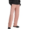 image:imageadidas Womens Essentials Small Logo FeelCozy Open Hem PantsWarm ClayWhite