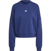 image:imageadidas Womens Essentials Small Logo FeelCozy SweatshirtDark BlueWhite