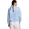 image:imageadidas Womens Essentials Small Logo FeelCozy SweatshirtGlow BlueWhite