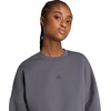 image:imageadidas Womens Essentials Small Logo FeelCozy SweatshirtGreyBlack
