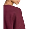 image:imageadidas Womens Essentials Small Logo FeelCozy SweatshirtMaroon White
