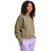 image:imageadidas Womens Essentials Small Logo FeelCozy SweatshirtOlive StrataWhite