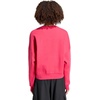 image:imageadidas Womens Essentials Small Logo FeelCozy SweatshirtPower PinkWhite