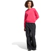 image:imageadidas Womens Essentials Small Logo FeelCozy SweatshirtPower PinkWhite