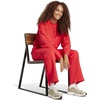 image:imageadidas Womens Essentials Small Logo FeelCozy SweatshirtPure RubyBlack