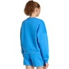 image:imageadidas Womens Essentials Small Logo FeelCozy SweatshirtRay BlueWhite