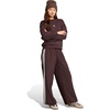 image:imageadidas Womens Essentials Small Logo FeelCozy SweatshirtShadow BrownWhite