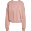 image:imageadidas Womens Essentials Small Logo FeelCozy SweatshirtWarm ClayWhite