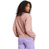 image:imageadidas Womens Essentials Small Logo FeelCozy SweatshirtWarm ClayWhite