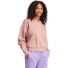 image:imageadidas Womens Essentials Small Logo FeelCozy SweatshirtWarm ClayWhite