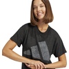 image:imageadidas Womens Essentials Winners TShirtBlackWhite
