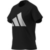image:imageadidas Womens Essentials Winners TShirtBlackWhite