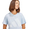 image:imageadidas Womens Essentials Winners TShirtBlueWhite