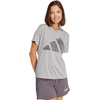 image:imageadidas Womens Essentials Winners TShirtSolid GreyBlack