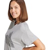 image:imageadidas Womens Essentials Winners TShirtSolid GreyBlack