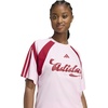 image:imageadidas Womens House of Tiro Graphic Jersey Clear PinkMaroon Large