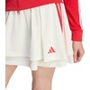 image:imageadidas Womens House of Tiro SkirtOff WhiteTeam Colleg RedWhite