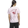 image:imageadidas Womens Mind Bodysuit and Spirits Graphic TShirtClear Pink