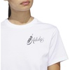 image:imageadidas Womens Mind Bodysuit and Spirits Graphic TShirtWhite