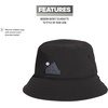 image:imageadidas Womens Shoreline Bucket HatBlackOnix Grey