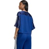 image:imageadidas Womens Stadium Mesh TShirtDark BluePure OrangeOff White