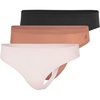 image:imageadidas Womens Active Light Flex Thong UnderwearBlackToasted AlmondSandy Pink