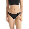 image:imageadidas Womens Active Micro Body Fit Thong UnderwearBlack