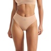 image:imageadidas Womens Active Seamless Micro Stretch High Waist Thong UnderwearToasted Almond