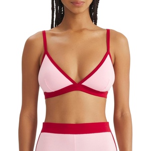 image:imageadidas Womens Active Essentials Cotton Triangle BraletteClear Pink