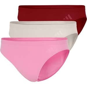 image:imageadidas Womens Active Seamless Bikini Brief UnderwearActive MaroonWonder AluminaSt Tropic Bloom