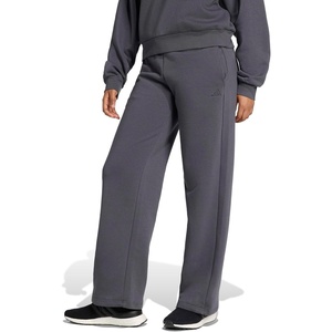 image:imageadidas Womens Essentials Small Logo FeelCozy Open Hem PantsGrey SixBlack