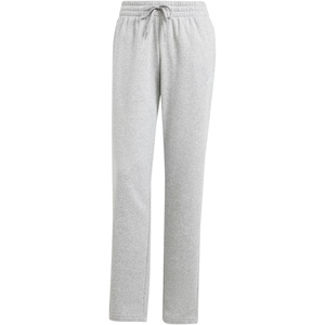 image:imageadidas Womens Essentials Small Logo FeelCozy Open Hem PantsMedium Grey Heather