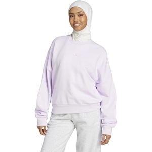 image:imageadidas Womens Essentials Small Logo FeelCozy SweatshirtIce LavenderBliss Lilac