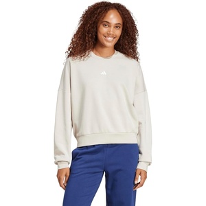 image:imageadidas Womens Essentials Small Logo FeelCozy SweatshirtWonder AluminaWhite