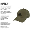 image:imageAdidas Mens Gameday Hat  Athletic Baseball Cap Stretch FitFocus Olive GreenBlack30