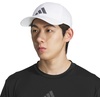image:imageAdidas Mens Gameday Hat  Athletic Baseball Cap Stretch FitWhiteOnix GreyOffseason